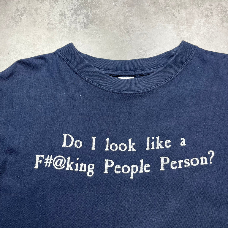 'People Person' Humour Tee (90s)