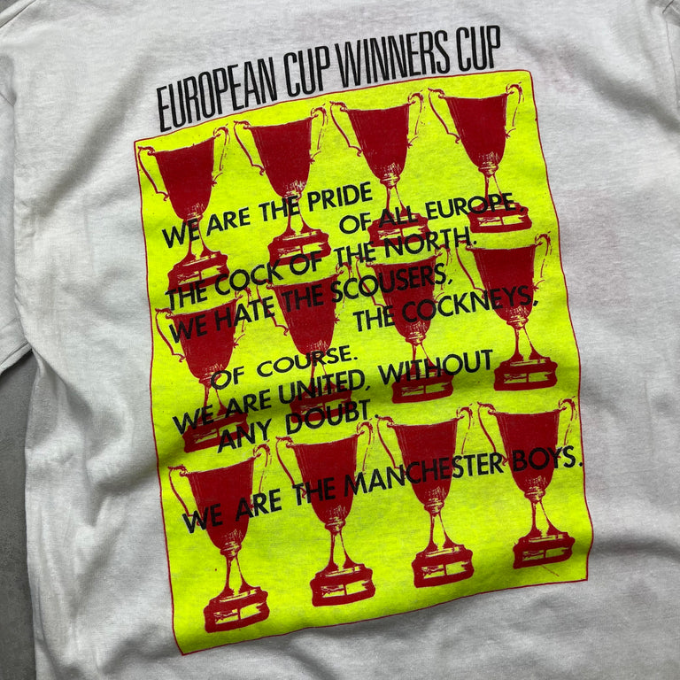Man United European Cup Winners Tee (90s)